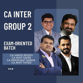 CA Inter Group 2 Combo | Exam-Oriented Batch by Vsmart Acadmey | For Jan 26 Exams
